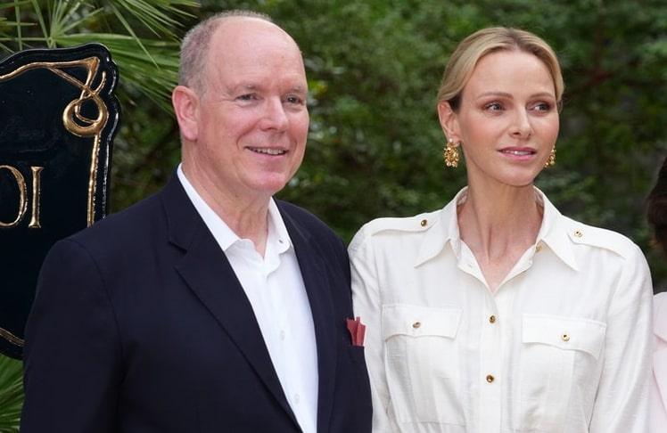 Fürst Albert II. und Fürstin Charlène