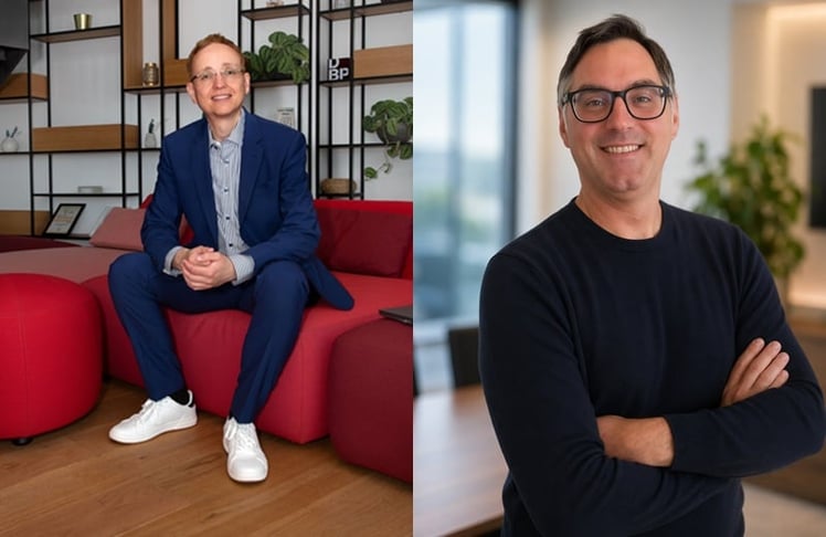 Markus Caspari (links) leitet ab sofort die neue Einheit Digital Innovation & Transformation, während Patrick Bühler im ebenfalls neuen Bereich Digital Delivery Media verantwortlich zeichnet