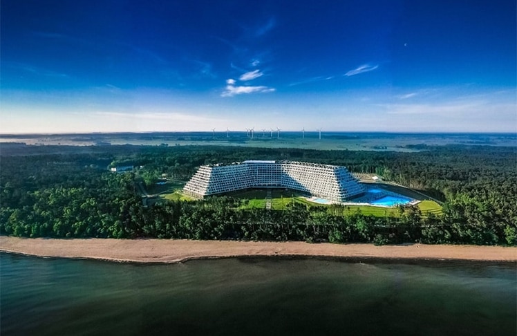 Aufgrund der hohen Nachfrage startet das Hotel Gołębiewski in Pobierowo früher als vorgesehen: Die Eröffnung erfolgt bereits am 10. Juni 2026. © Hotel Gołębiewski