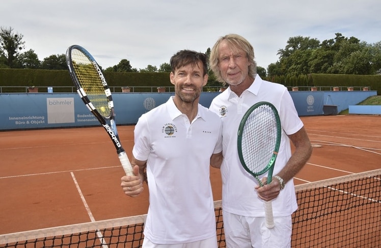 Sven Hannawald und Carlo Thränhardt