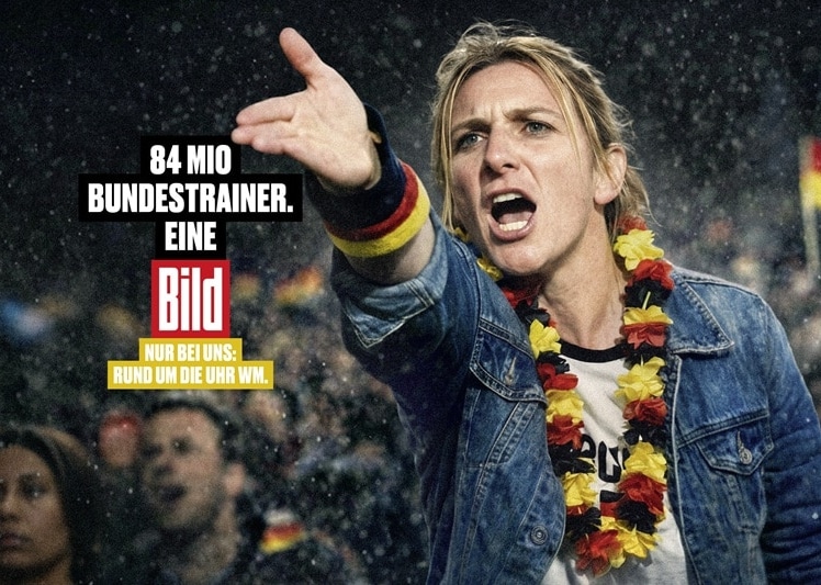BILD startet Kampagne mit 84 Millionen Bundestrainer