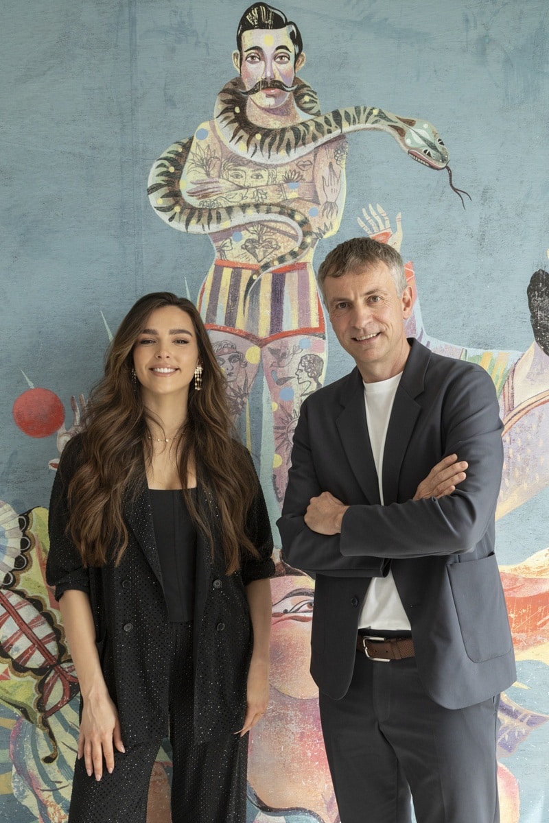 Lili Paul-Roncalli und Stefan Ipper (Bild: Swarovski Kristallwelten / Gerhard Berger)