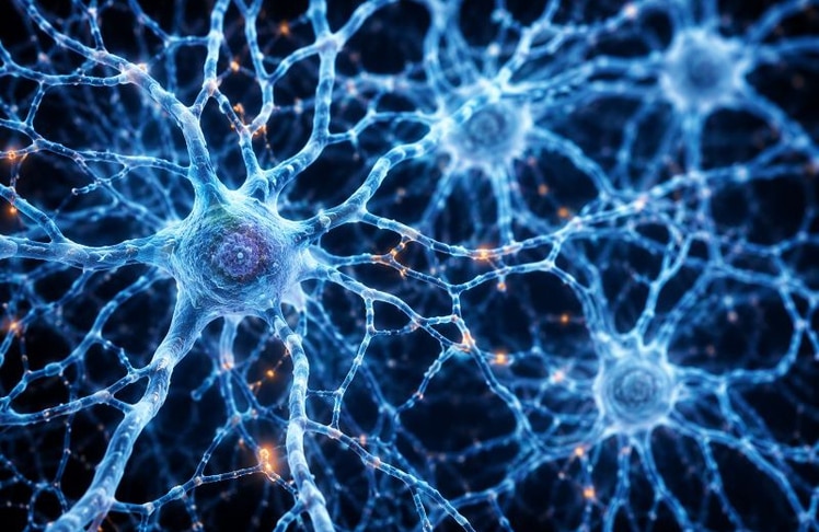 Astrozyten vernetzen sich über große Bereiche des Gehirns und könnten dessen Kommunikation mitsteuern.
