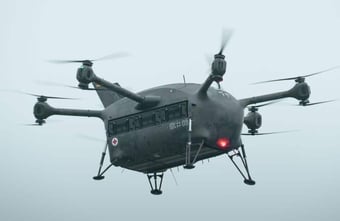 Bundeswehr testet Rettungsdrohne "Grille" für Patiententransporte