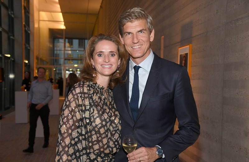 Verena und Philipp Pausder beim Bold Woman Award by Veuve Clicquot in der Französischen Botschaft in Berlin am 04. Oktober 2022 (Bild: Brauer Photos)