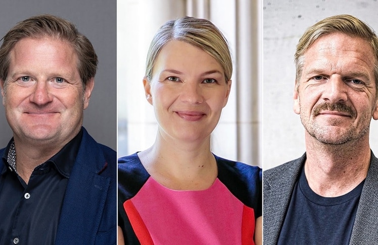 Die PREMIUM-GRUPPE stellt ihr Politik-Team neu auf: Michael Bröcker, Annett Meiritz und Gordon Repinski (v. l.).