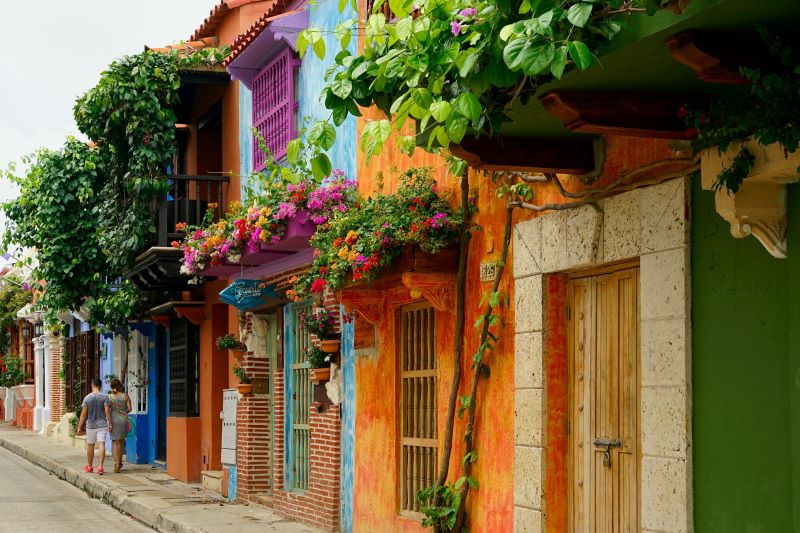 Die farbenfrohe Altstadt von Cartagena in Kolumbien belegt im Ranking der schönsten Altstädte der Welt Platz 13. © Ricardo Gomez Angel/Unsplash