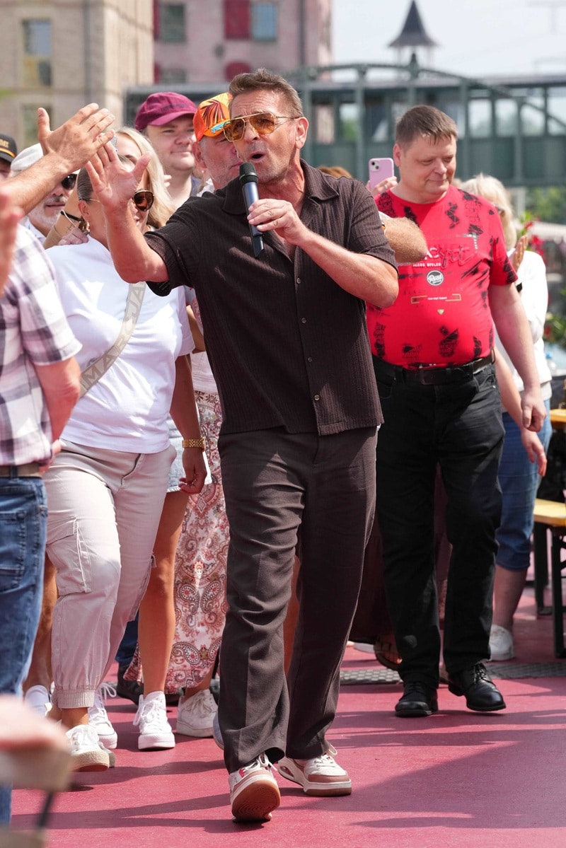 Mark Keller bei seinem Auftritt (Bild: Brauer Photos / G. Hofer)