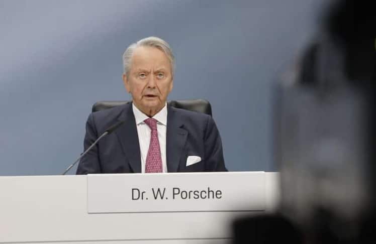 Dr. Wolfgang Porsche, Vorsitzender des Aufsichtsrats der Porsche AG. Das Gremium hat den aktuellen Stand der Verhandlungen zum Zukunftspaket unterstützt.
