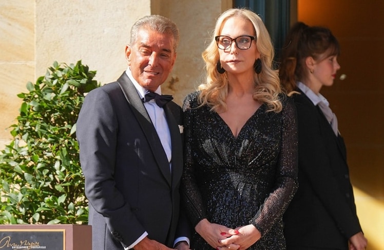 Michel Friedmann und Katharina Wagner