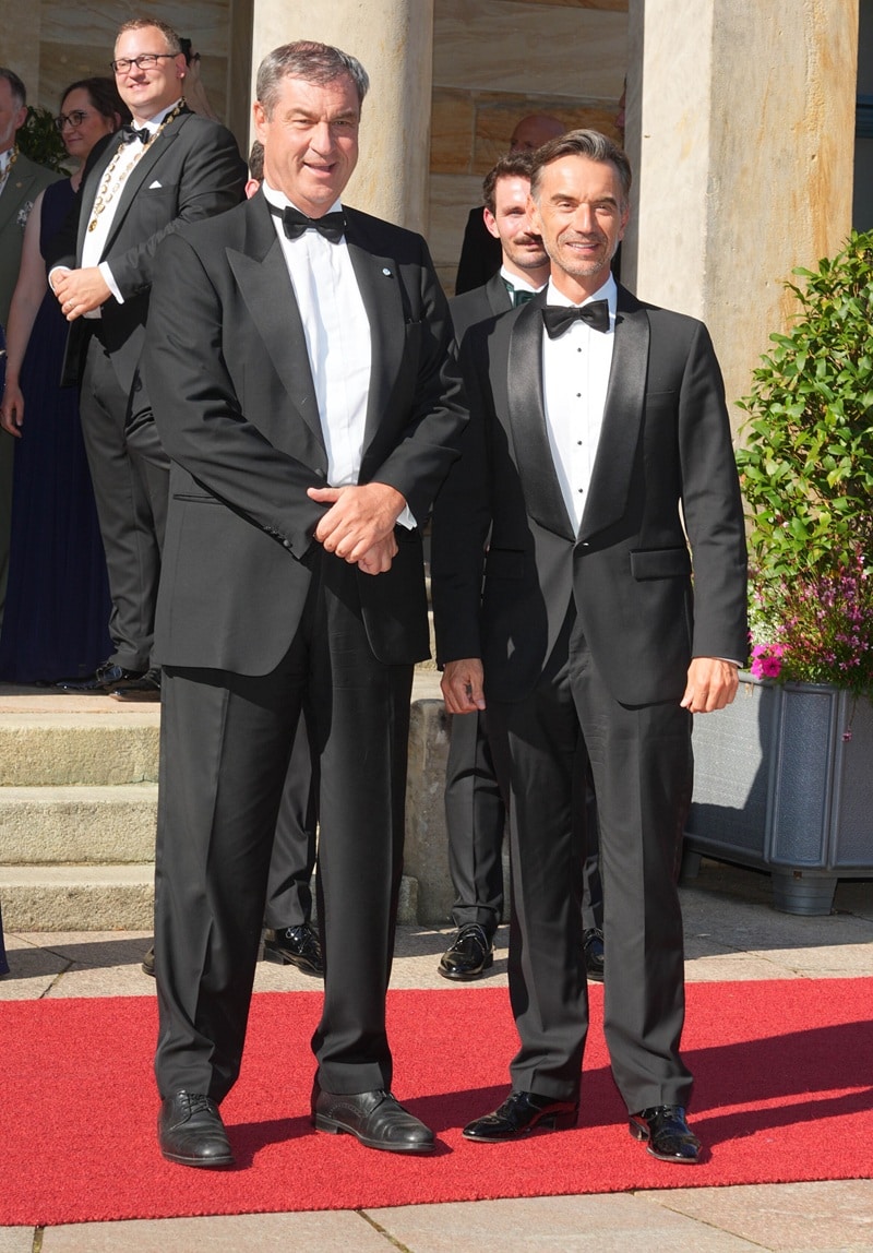 Markus Söder mit Florian Silbereisen (Bild: Brauer Photos / J. Harrell)