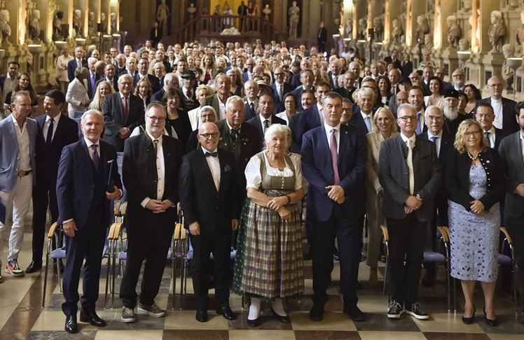 Gruppenfoto aus München
