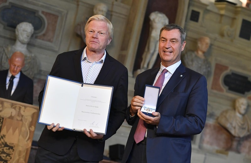 Oliver Kahn und Markus Söder (Bild: Brauer Photos / G. Nitschke)