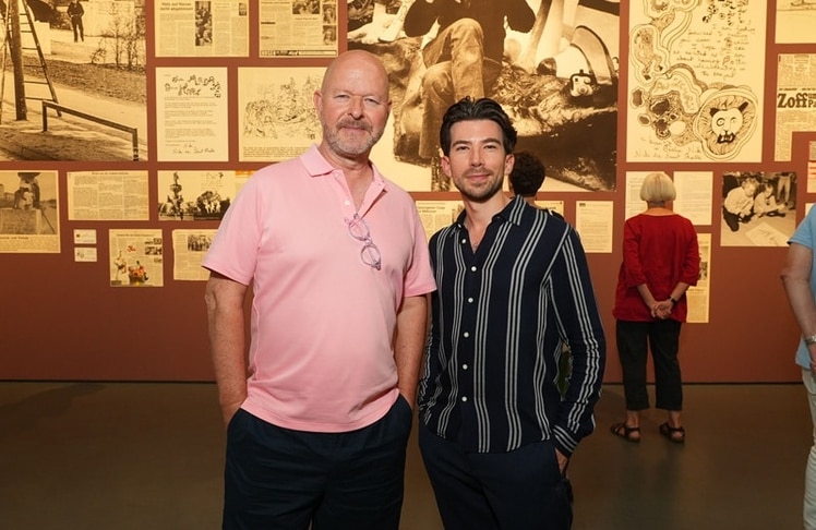 Juerg Judin und Pay Matthis Karstens (Galerie Judin)