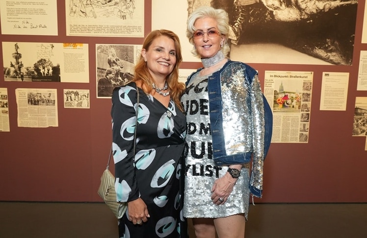 Corina Krawinkel und Sidonie Gräfin von Wedel