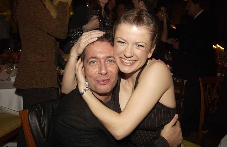 Mario Mendrzycki mit Lucy (No Angels) bei den World Music Awards 2002 in Monte Carlo (Bild: Brauer Photos / S. Brauer)
