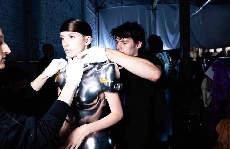 Backstage-Eindruck von der Berlin Fashion Week (Bild: Thibilo)