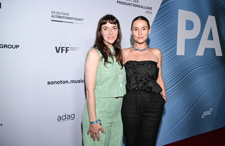 Kim Riedle und Muriel Baumeister
