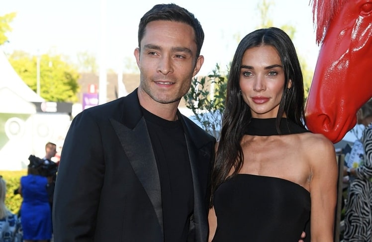 Ed Westwick und Amy Jackson