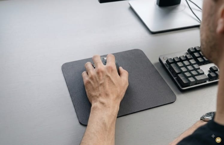 Am Welt-Linkshändertag zeigt sich: Schon die Position von Maus und Tastatur kann für Linkshänder im Arbeitsalltag einen Unterschied machen.