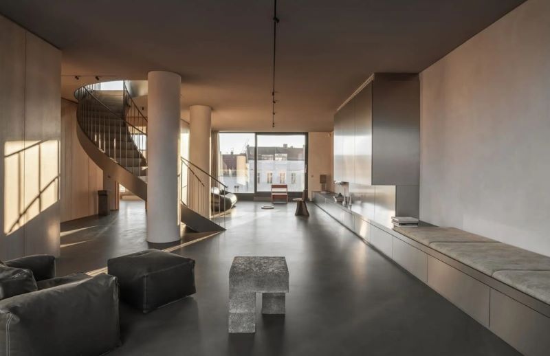 Das Duplex-Penthouse in Berlin-Mitte belegt mit 13.000 Euro Kaltmiete pro Monat Platz 5 im Immowelt-Ranking der teuersten Mietobjekte Deutschlands. © DAHLER Berlin