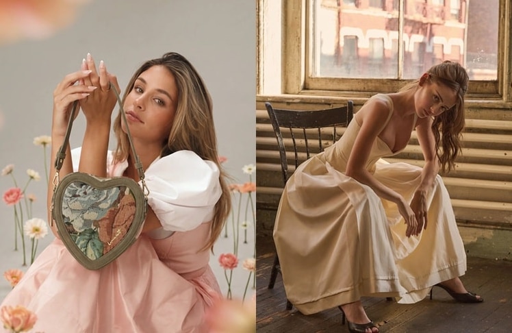 Promi-Töchter auf eigenen Wegen, die in beiden Fällen aufs Oktoberfest führen: Josefine Scholl (für Weat) und Leni Klum (für Sportalm Kitzbühel) wollen für vorteilhafte Wiesn-Looks sorgen