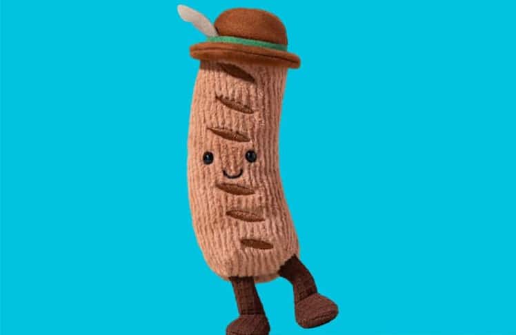 Gestatten: Wilhelm von Bratwurst ist einer der Superseller im neuen Jellycat Store im KaDeWe. © Jellycat