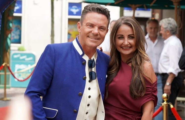 Stefan Mross mit Eva Luginger