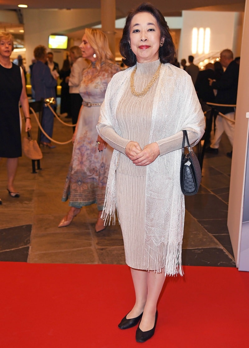Auch Mitsuko Shino, Japans Botschafterin in Deutschland, war zu Gast (Bild: Brauer Photos / F. Seidel)