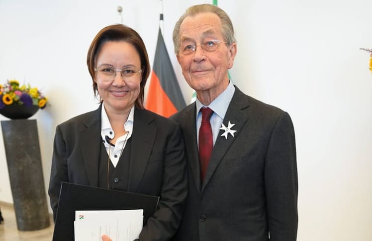 Michelle und Franz Müntefering