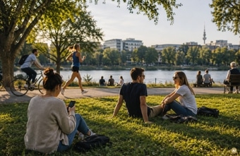 So verbringen die Deutschen heute ihre Freizeit
