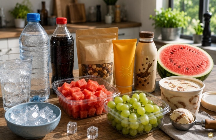 Hitze beeinflusst das Kaufverhalten: Flink-Daten zeigen deutliche Nachfragesprünge bei Eis, Eiswürfeln, Sonnencreme und Getränken im Hitzesommer 2026.