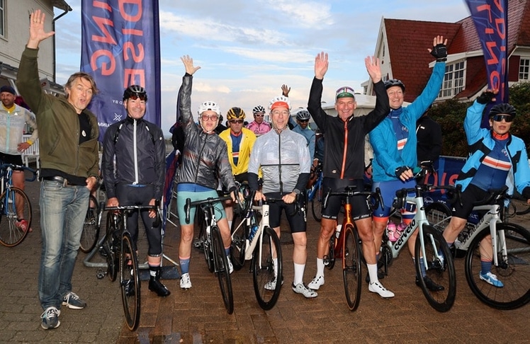 Kai Müller, Erik Zabel, Anna Loos, Jan Josef Liefers und Lars Bendix Düysen am Samstag, 29. August 2026 in Wenningstedt auf Sylt