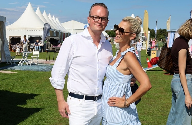 Nicolas Fromm mit Ehefrau Kathi