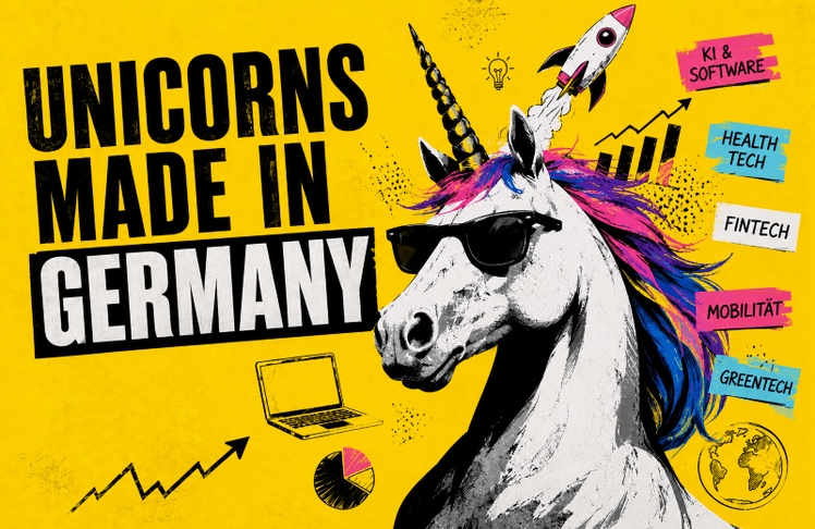 Deutsche Unicorns stehen für den Boom innovativer Start-ups in KI, HealthTech, ClimateTech und weiteren Zukunftsbranchen.
