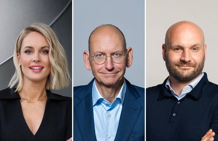 Janna Ernsthaler, Dr. Daniel Stelter und Christian Miele bilden ab sofort die "Stimme der Wirtschaft" für Axel Springers Premium-Gruppe