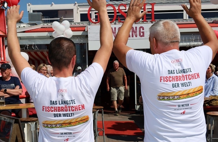 Enthusiastische Weltrekordfans