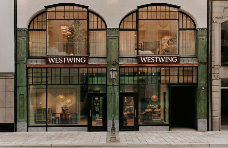 Der neue Westwing Flagship Store in der Münchner Residenzstraße erstreckt sich über mehr als 400 Quadratmeter auf zwei Etagen.