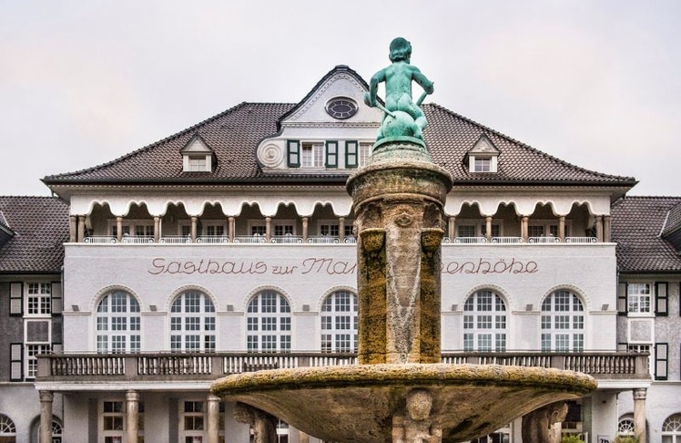 Das Mintrops Stadt Hotel Margarethenhöhe in Essen belegt 2026 den ersten Platz in der Kategorie "Konferenz“ bei der Wahl der besten Tagungshotels Deutschlands.  