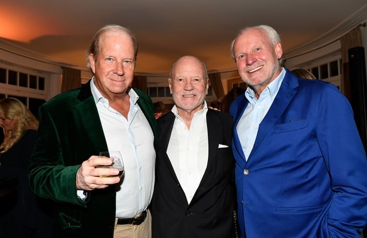 Andreas von Maltzan, Detlev Freiherr von Wangenheim und Paul Falke