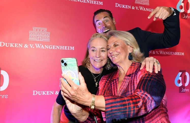Leslie Freifrau von Wangenheim, Marianne Wille und André Schnitzke