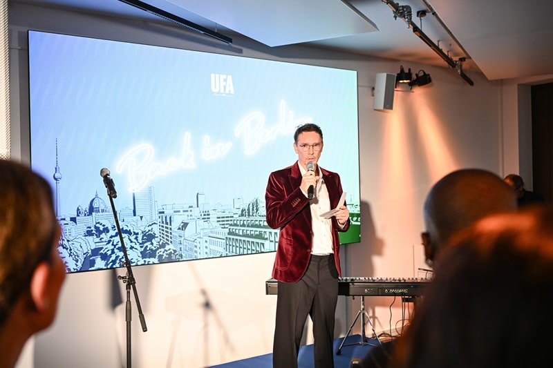 Sascha Schwingel am Donnerstag in Berlin (Bild: Brauer Photos / O. Walterscheid)