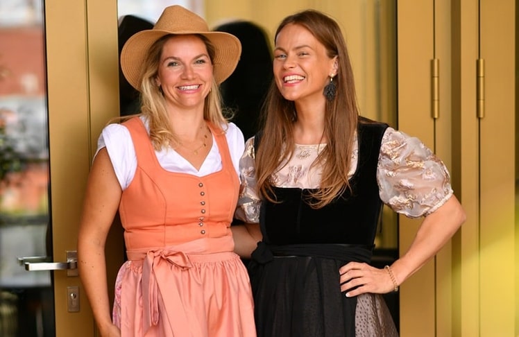 Teresa Boning und Kitty von Hassel