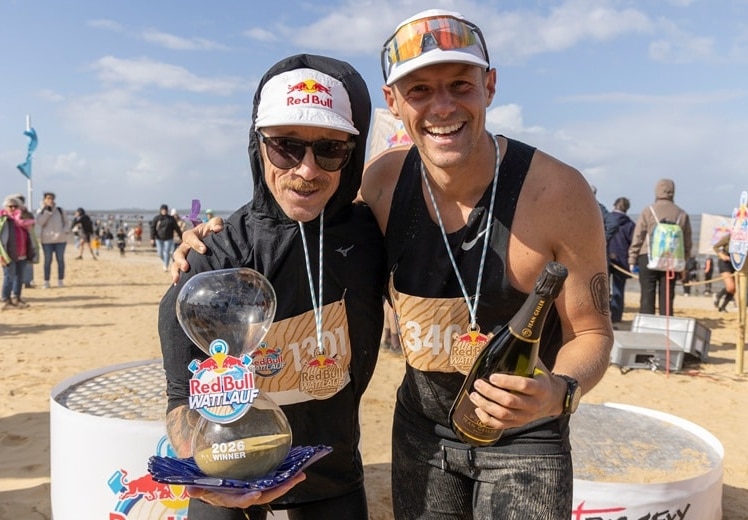 Red Bull Wattlauf trotzt dem Herbstwind
