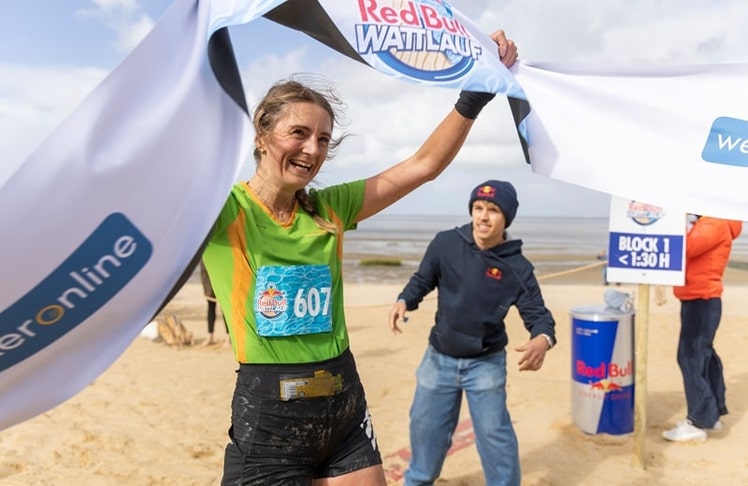Deike Keilers-Burkhardt war schnellste Frau beim Red Bull Wattlauf 2026