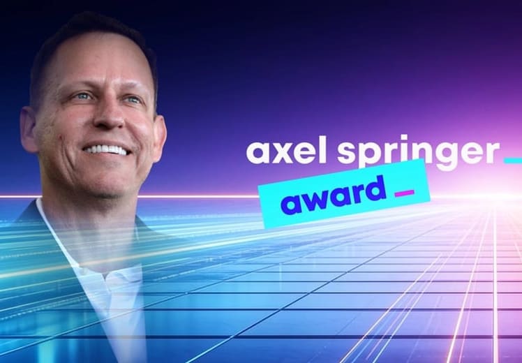 Peter Thiel in Berlin: Die Preisverleihung im Livestream
