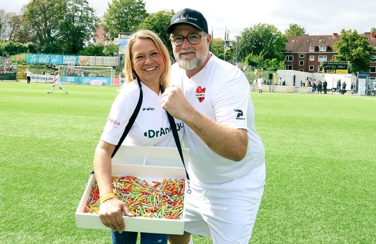 Nova Meierhenrich und Brian Bojsen